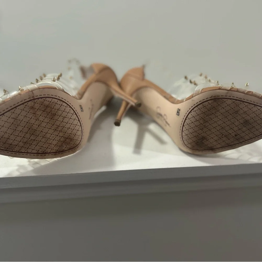 Jessica Simpson Westah Studded Pump EUC Size 8‎